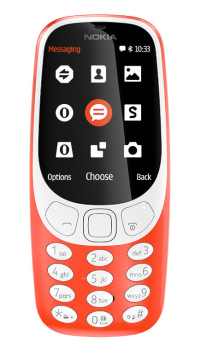Nokia 3310 2G Single SIM červený
