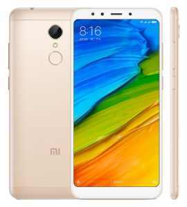 Xiaomi Redmi 5 Plus 3GB 32GB CZ LTE zlatý