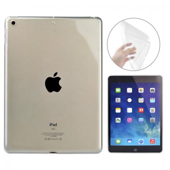 Průhledné silikonové pouzdro / kryt pro Apple iPad 9.7" (2017) / iPad 2018 / iPad Air