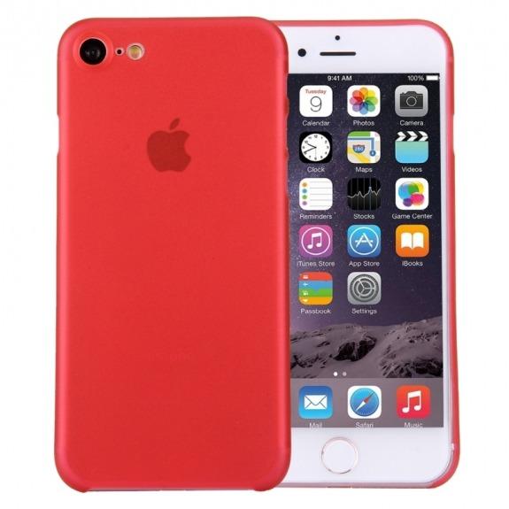 Super lehký tenký kryt na Apple iPhone 8 / 7 - červený