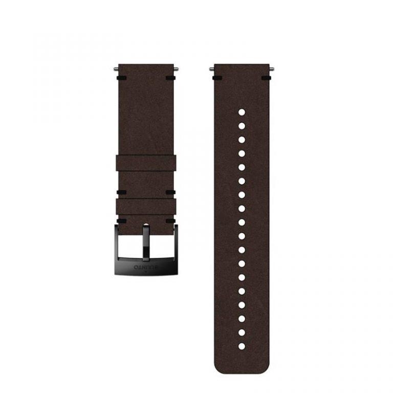 Suunto kožený velikost M – brown/black (SS050232000)