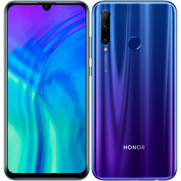 Honor 20 lite modrý