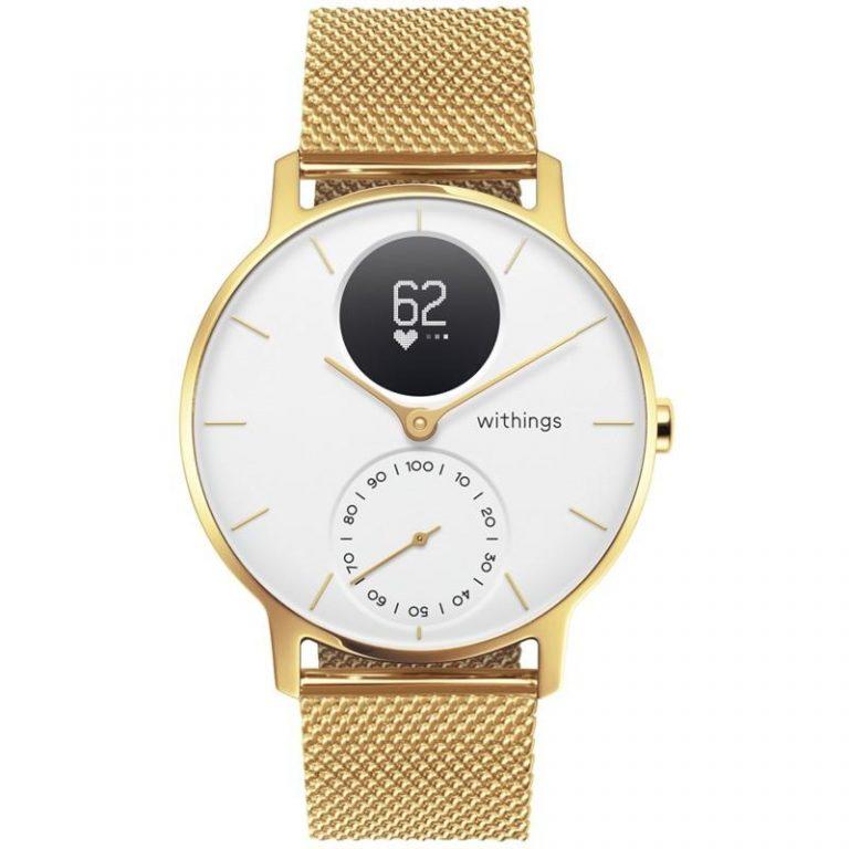 Withings Steel HR 36 mm Limited Edition zlatá (HWA03b-36wht-Gold)