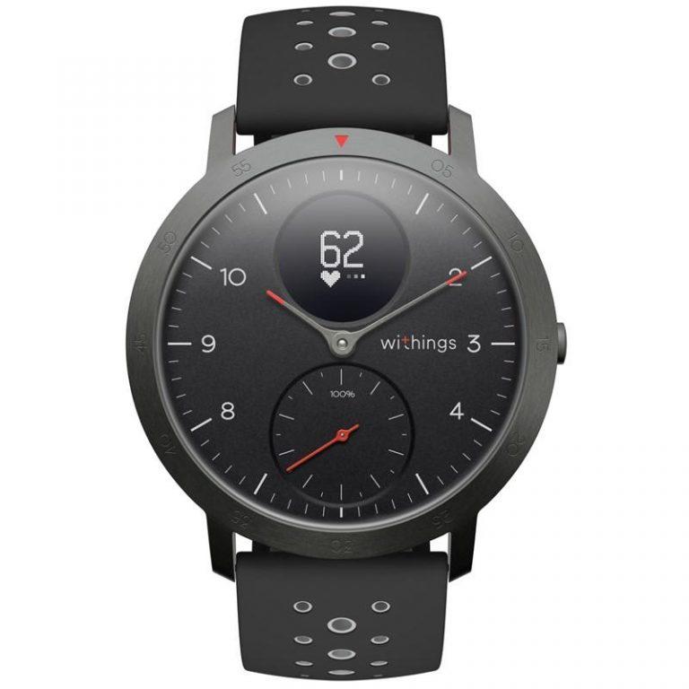 Withings Steel HR Sport černá (HWA03b-40black-sp)