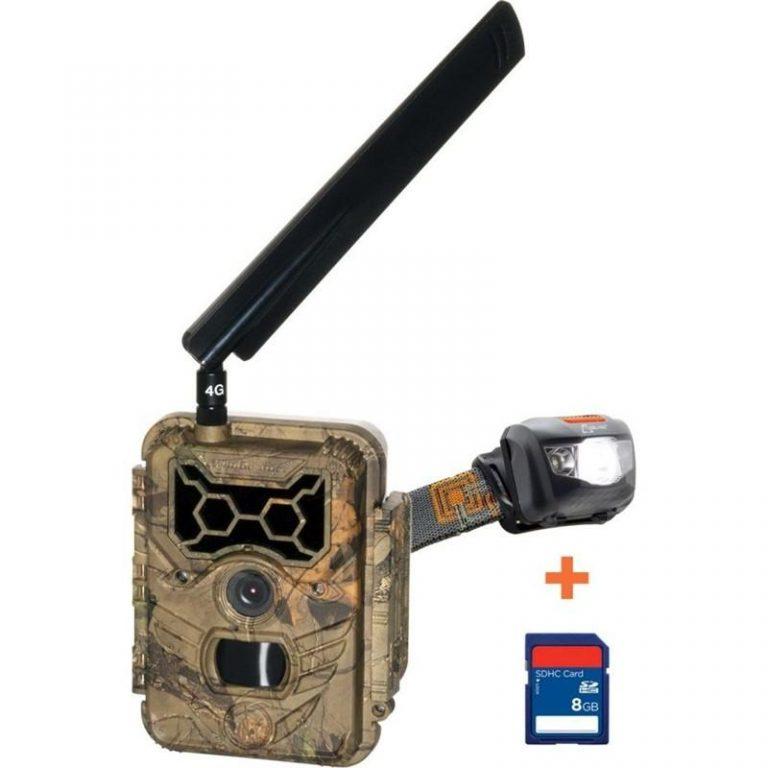 WildGuarder Watcher01 4G LTE + 8 GB karta + čelovka HL125 zelená/plast