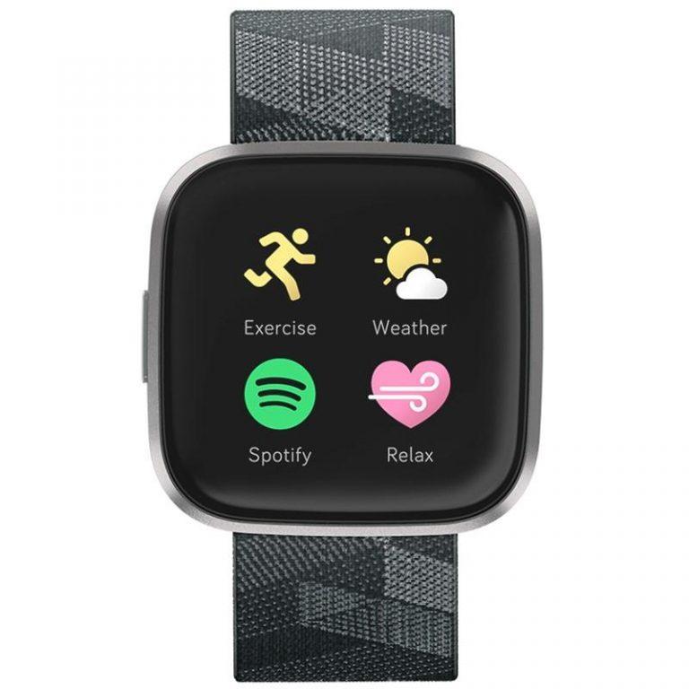 Fitbit Versa 2 Special Edition (NFC) – Smoke Woven (FB507GYGY)